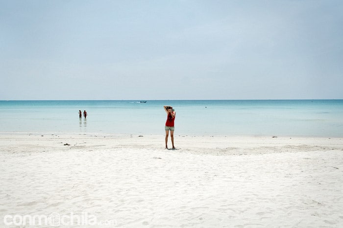 La magnífica playa de Had Rin Nok