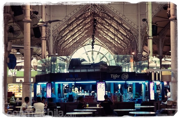 Interior del hawker food
