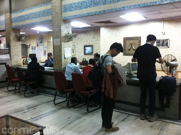 Interior de la oficina