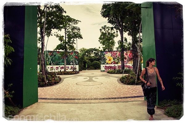 La zona del Heritage Garden