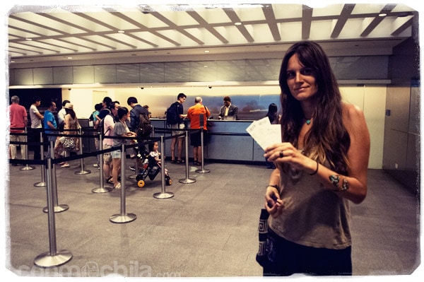 Las entradas para subir arriba