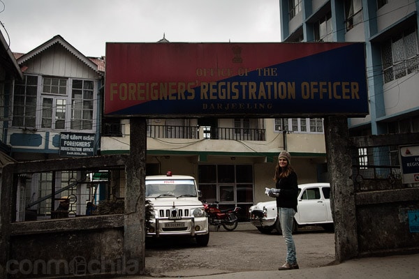 La oficina de registro de extranjeros donde conseguir el permiso para entrar en Sikkim