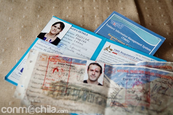 La tarjeta TIMS y el permiso