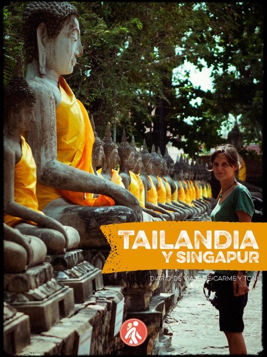 Portada del libro Tailandia y Singapur con mochila