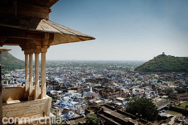 Vista de Bundi desde uno de los miradores