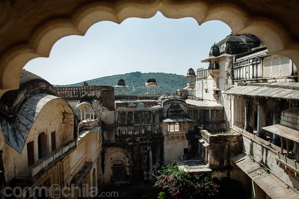 Vista de esta zona del palacio