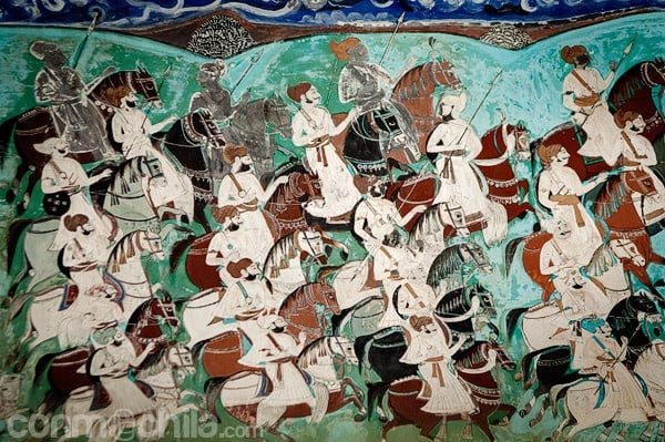 Pinturas en las paredes