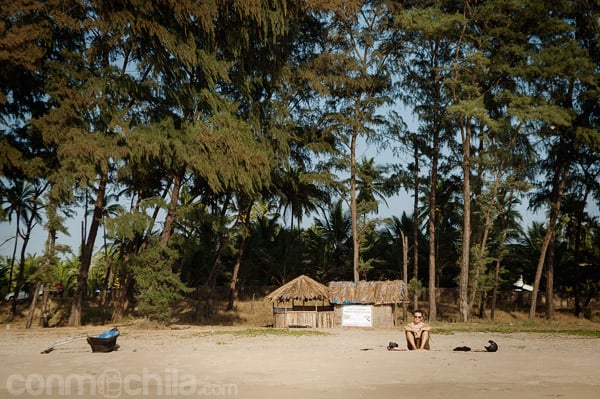 La solitaria Turtle beach