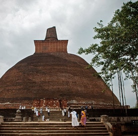Las ruinas de Anudharapura