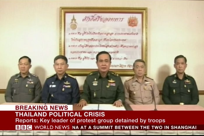 Golpe de estado en Tailandia