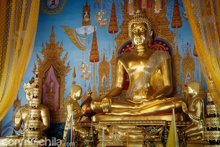 Detalle del buda del interior