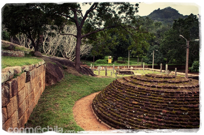 Otro detalle de las ruinas