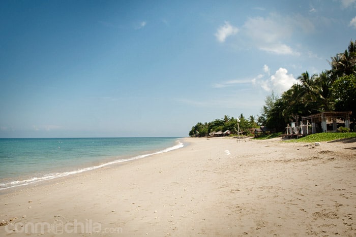 La playa de Klong Khong