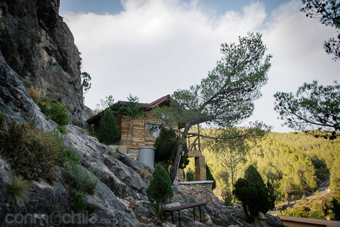 Nuestra cabaña de madera