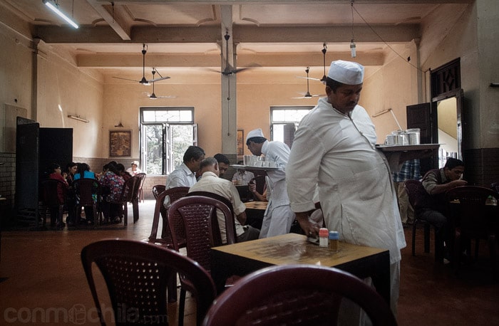 El comedor de la parte inferior