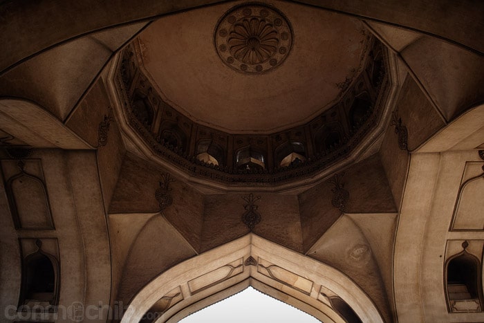 Detalle de la cúpula interior