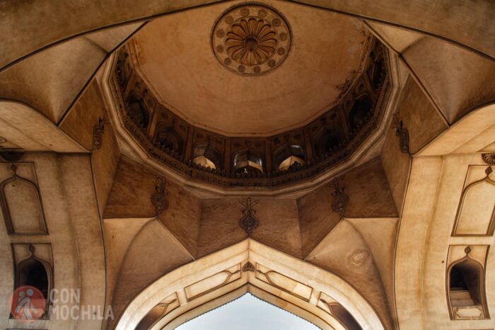 Detalle de la cúpula interior