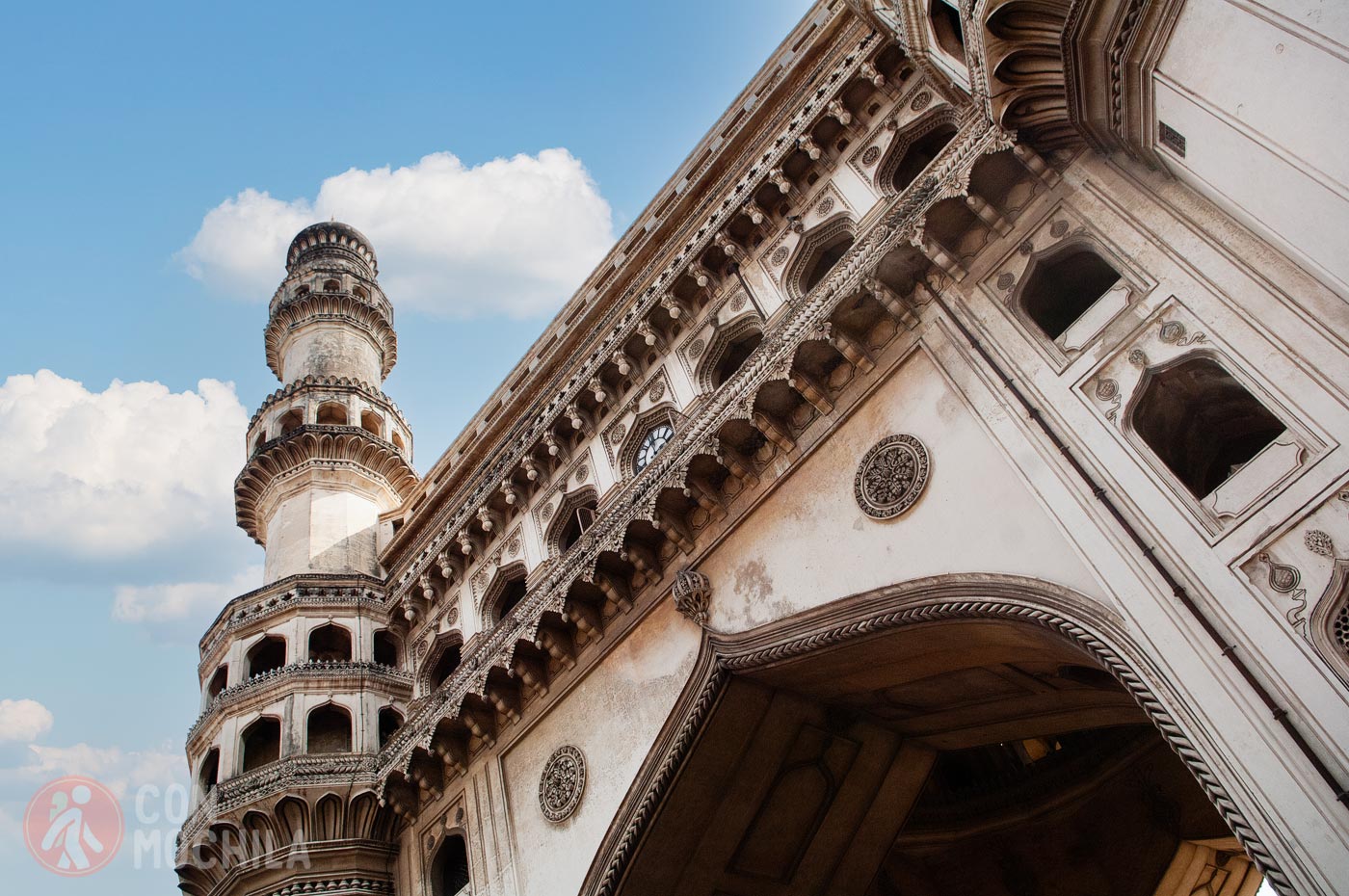 Another view with the minaret