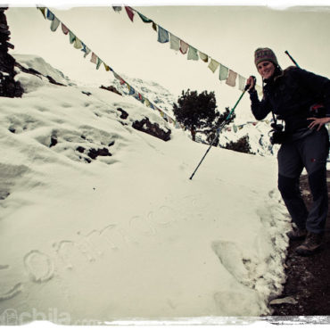 Que sirve para entretenerse dibujando en la nieve