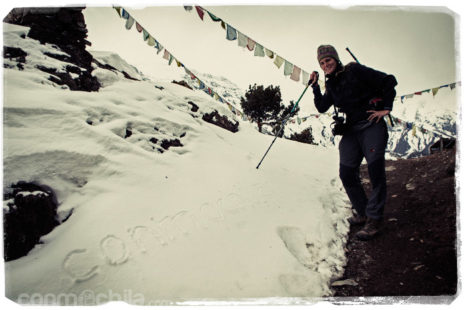 Que sirve para entretenerse dibujando en la nieve
