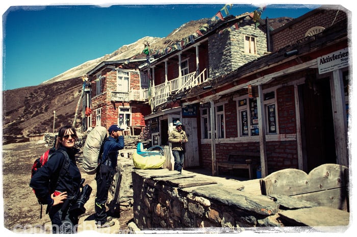 Nuestro hotel en Churi Ledar