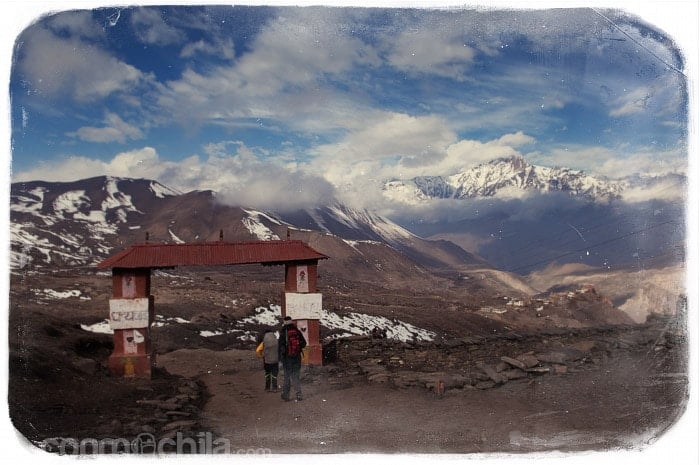 Saliendo de Muktinath