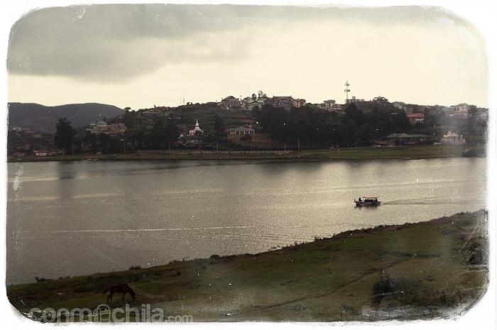 El lago de la ciudad
