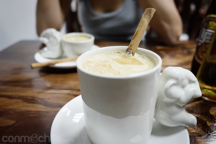 El café-elefante con su canela