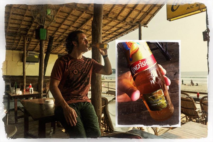 Goa Cerveza Kingfisher Ultra