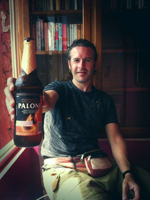 Munnar, Kerala - Cerveza Okocim Palone Strong