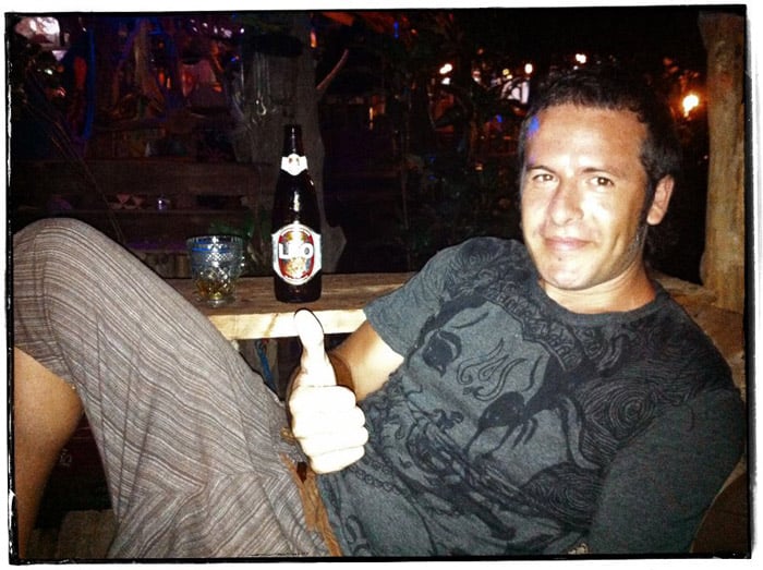 Tonsai, Krabi - Cerveza Leo