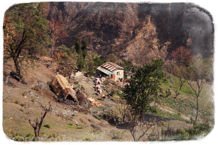 Los paisajes de la zona