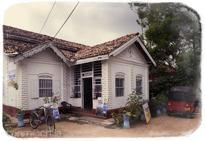 Nuestra guesthouse en Mirissa