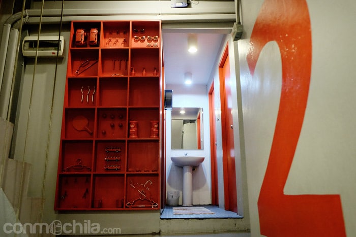 El baño compartido del piso 2