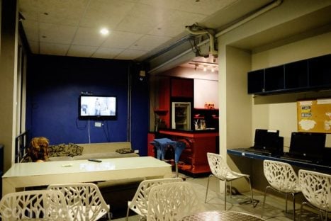 La acogedora sala de estar