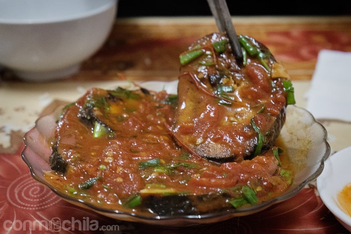 Pescado vegano