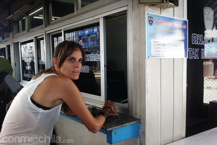 Oficina de entradas en Tailandia