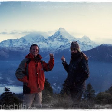 Frente a los Annapurnas