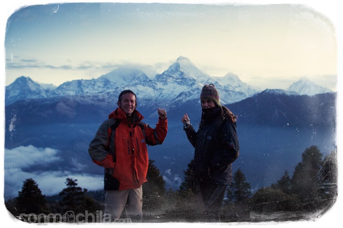 Frente a los Annapurnas