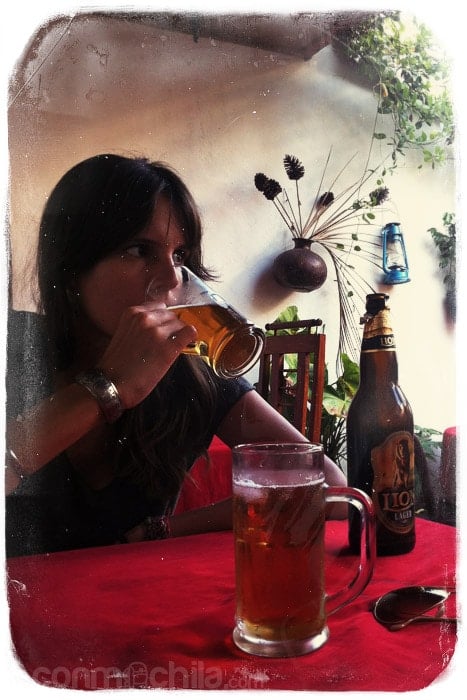 La cervecita de rigor