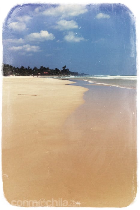 Toda la playa para nosotros