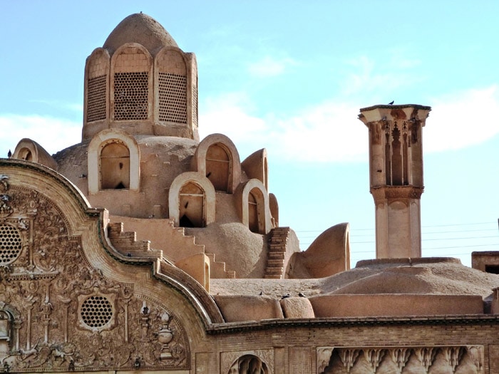 Kashan, casa tradicional de Borujerdi (torres ventilación