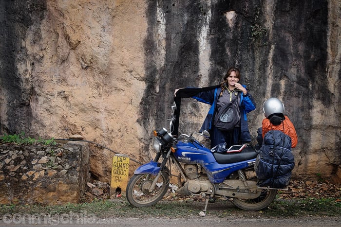 Nuestra moto bien equipada