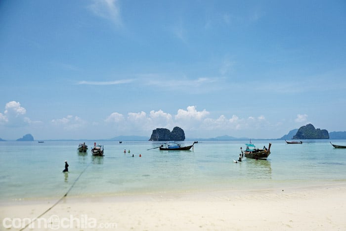 La preciosa playa de la isla de Ko Ngai
