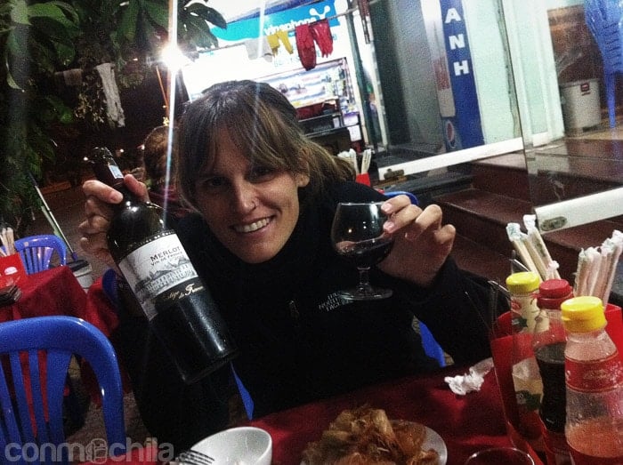 Celebrando el cumple de Carme