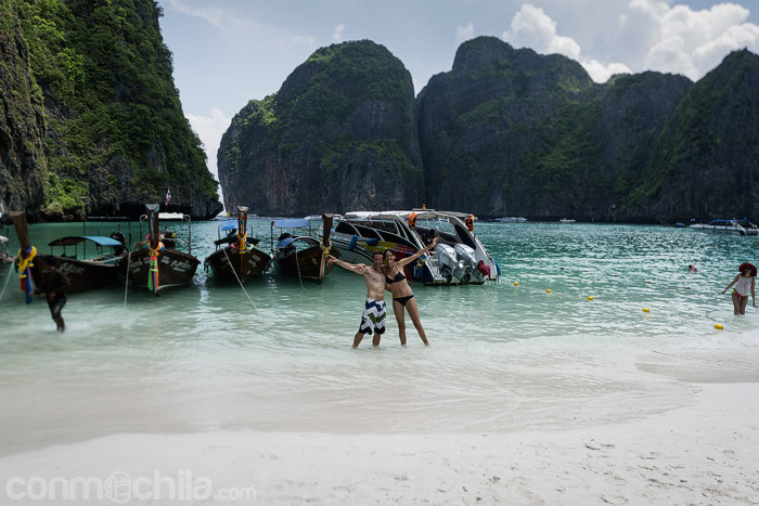 "La playa" famosa de Maya bay