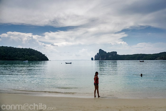 la playa de Loh Dalam bay