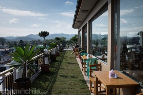 La terracita con vistas de Hsipaw