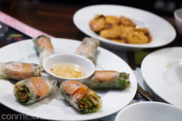 Los omnipresentes rollitos de primavera