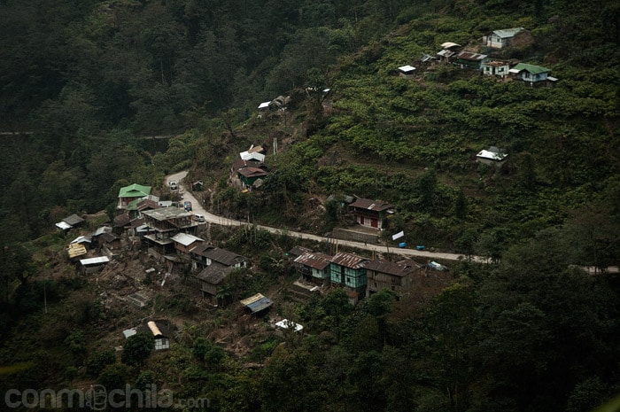 Vistas de los poblados de los alrededores